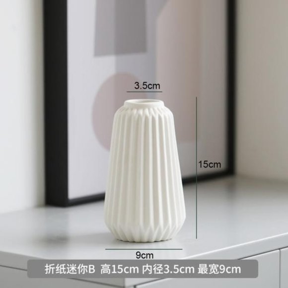 Ceramic Vase Nordic Style - Picture 3 of 5